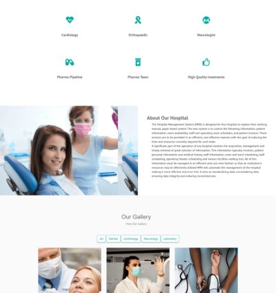 Hospital Management System In PHP