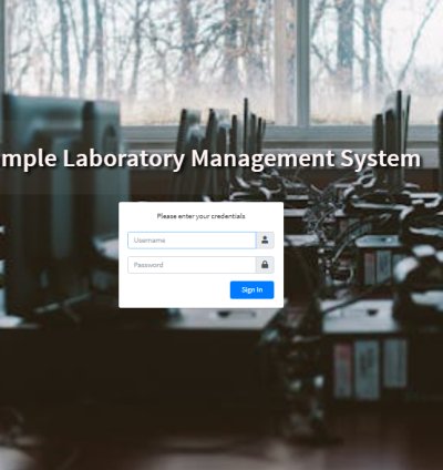Computer Laboratory Management System using PHP and MySQL