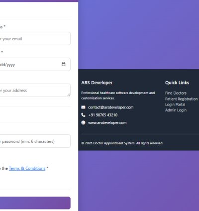 Doctor Appointment Booking